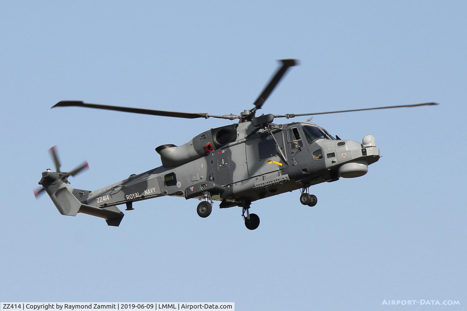 ZZ414, AgustaWestland AW-159 Wildcat HMA.2 C/N 484, AgustaWestland AW-159 Wildcat HMA2 ZZ414 Royal Navy