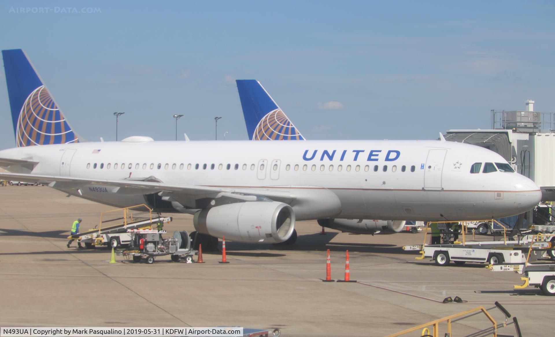 N493UA, 2002 Airbus A320-232 C/N 1821, Airbus A320-232