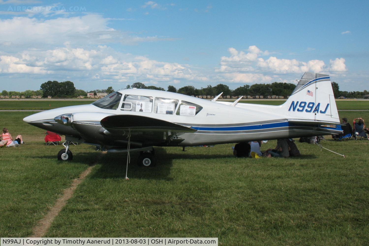 N99AJ, 1960 Piper PA-23-160 Apache C/N 23-1943, 1960 Piper PA-23-160, c/n: 23-1943