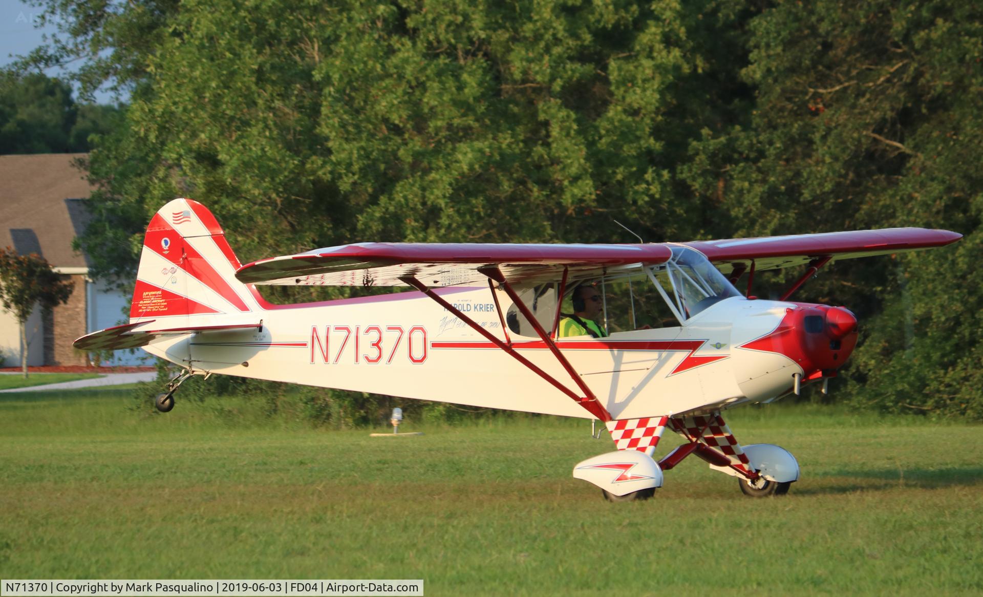 N71370, 1946 Piper J3C-65 Cub Cub C/N 22167, Piper J3C-65