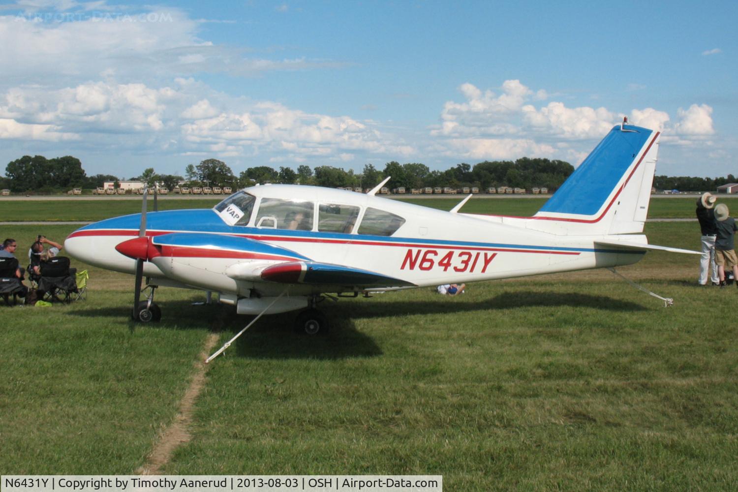 N6431Y, 1967 Piper PA-23-250 C/N 27-3591, 1967 Piper PA-23-250, c/n: 27-3591