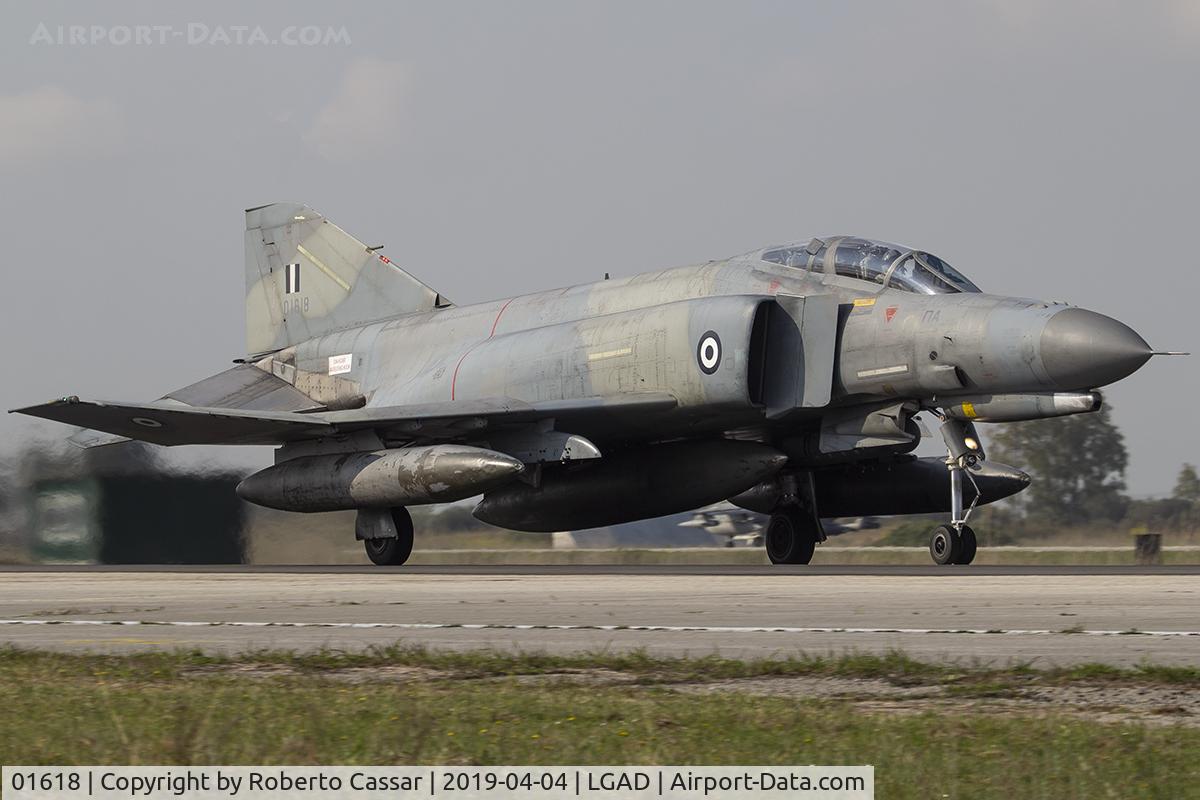01618, 1974 McDonnell Douglas F-4E AUP Phantom II C/N 4827, Iniochos 2019