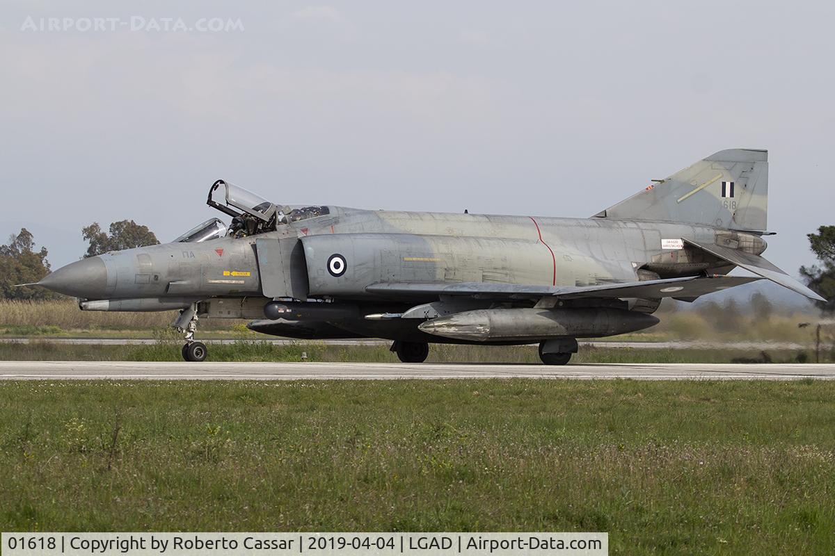 01618, 1974 McDonnell Douglas F-4E AUP Phantom II C/N 4827, Iniochos 2019