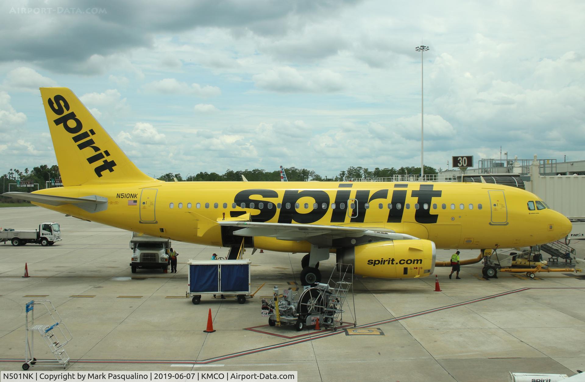 N501NK, 2005 Airbus A319-132 C/N 2424, Airbus A319-132