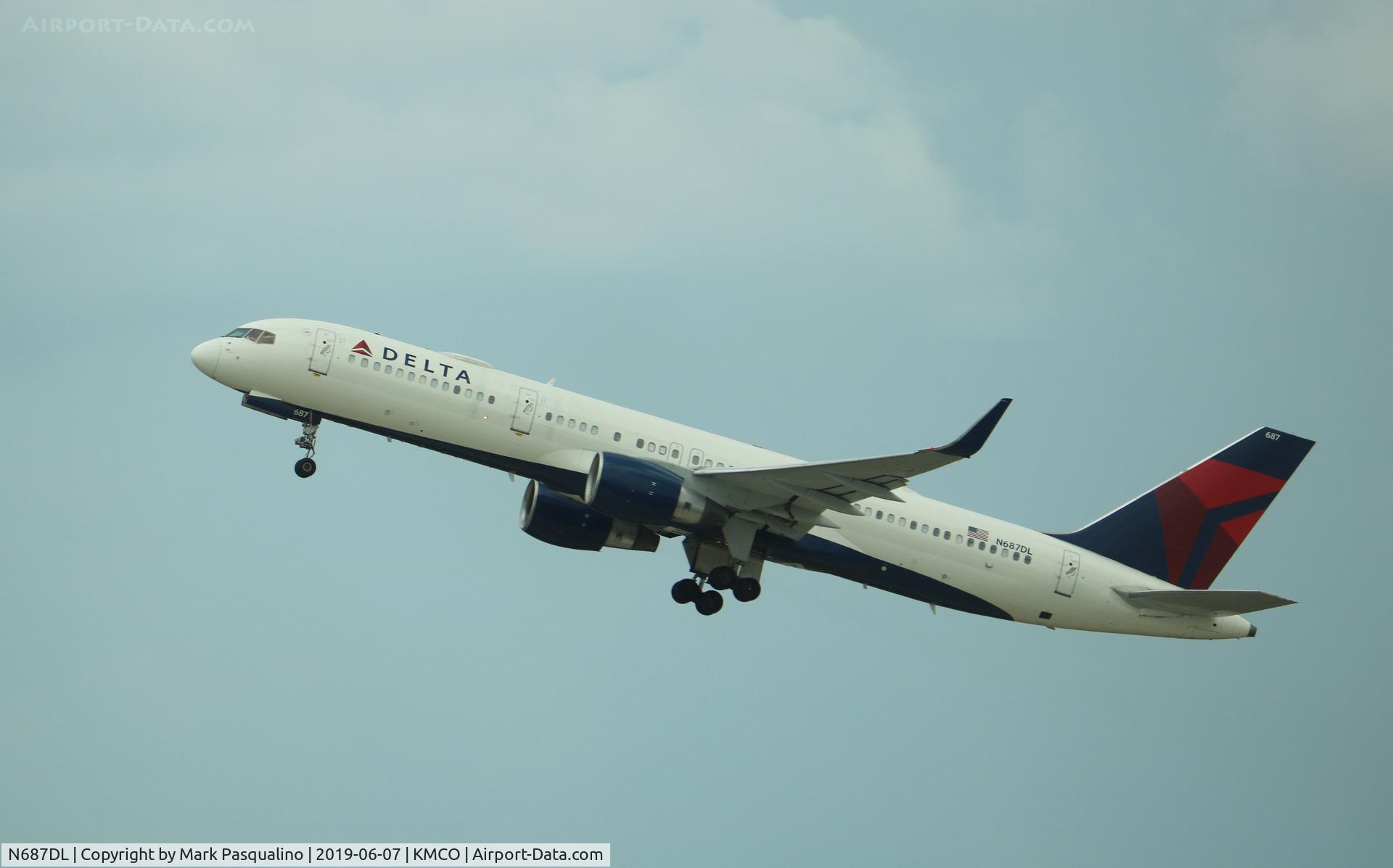 N687DL, 1998 Boeing 757-232 C/N 27586, Boeing 757-232
