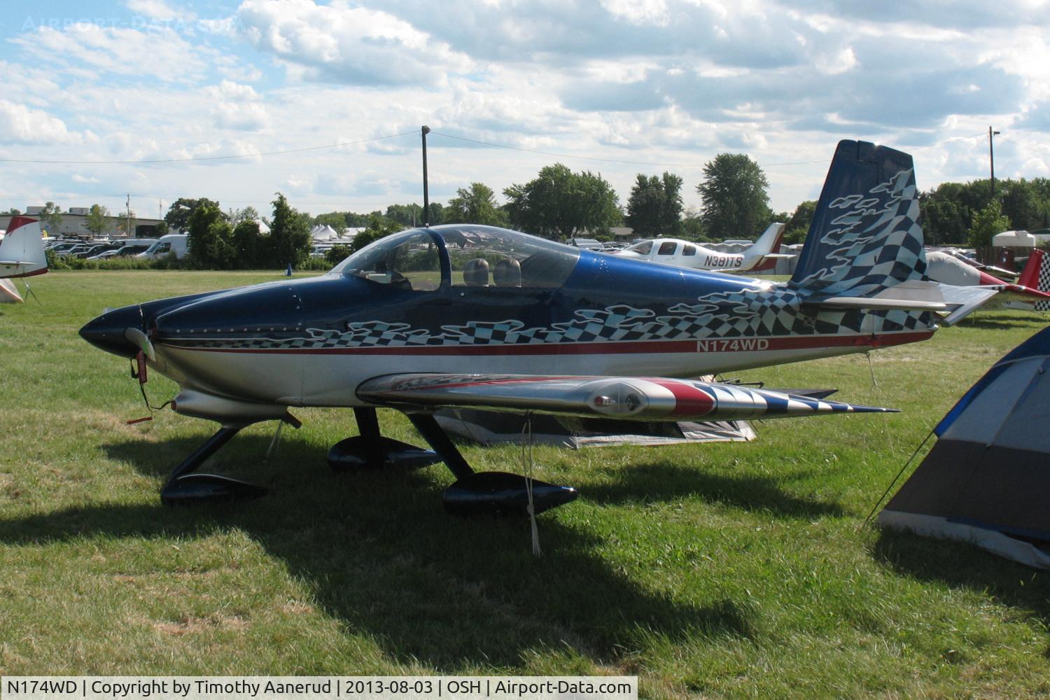 N174WD, Vans RV-7 C/N 72458, 2009 Vans RV-7a, c/n: 72458
