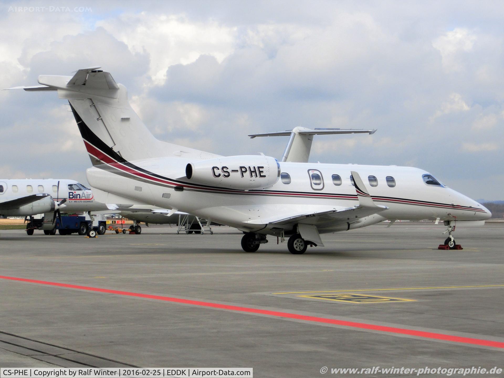 CS-PHE, 2015 Embraer EMB-500 Phenom 100 C/N 50500252, Embraer Executive Phenom 300 EMB-505 - NJE NetJets Transportes Aereos - 50500252 - CS-PHE - 25.02.2016 - CGN