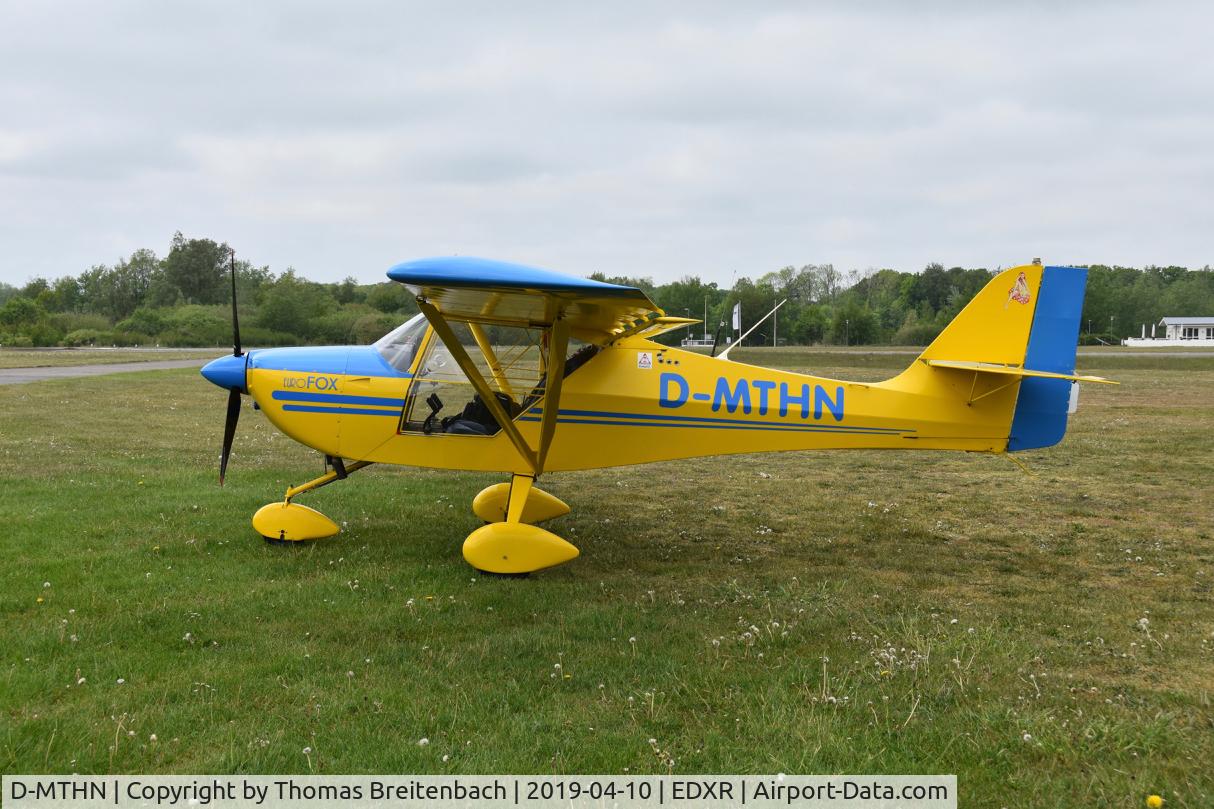 D-MTHN, 2000 Aeropro Eurofox Space Pro 3K C/N 08900, vor der Halle EDXR