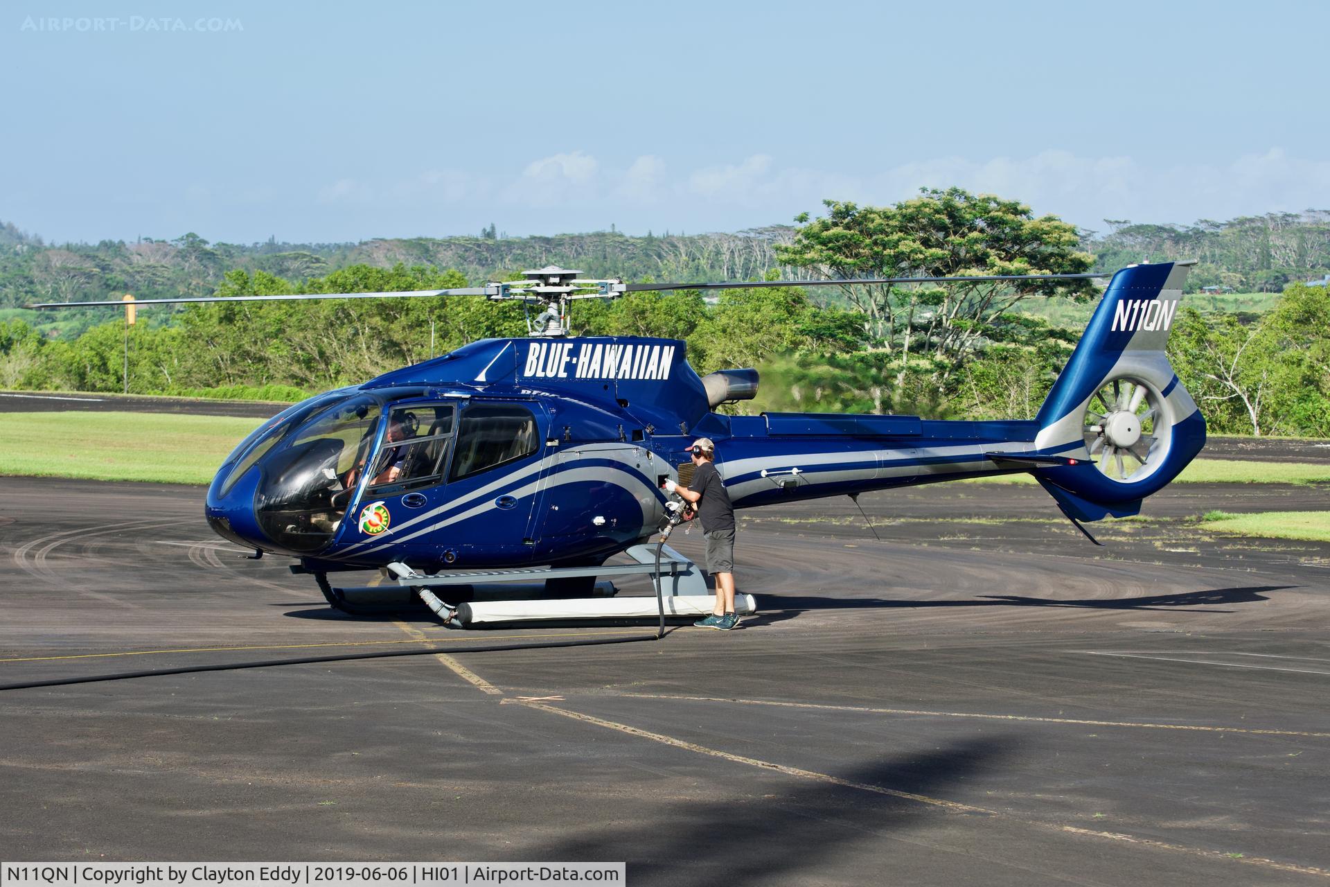 N11QN, 2003 Eurocopter EC-130B-4 (AS-350B-4) C/N 3758, HI01 (HPV) 2019.