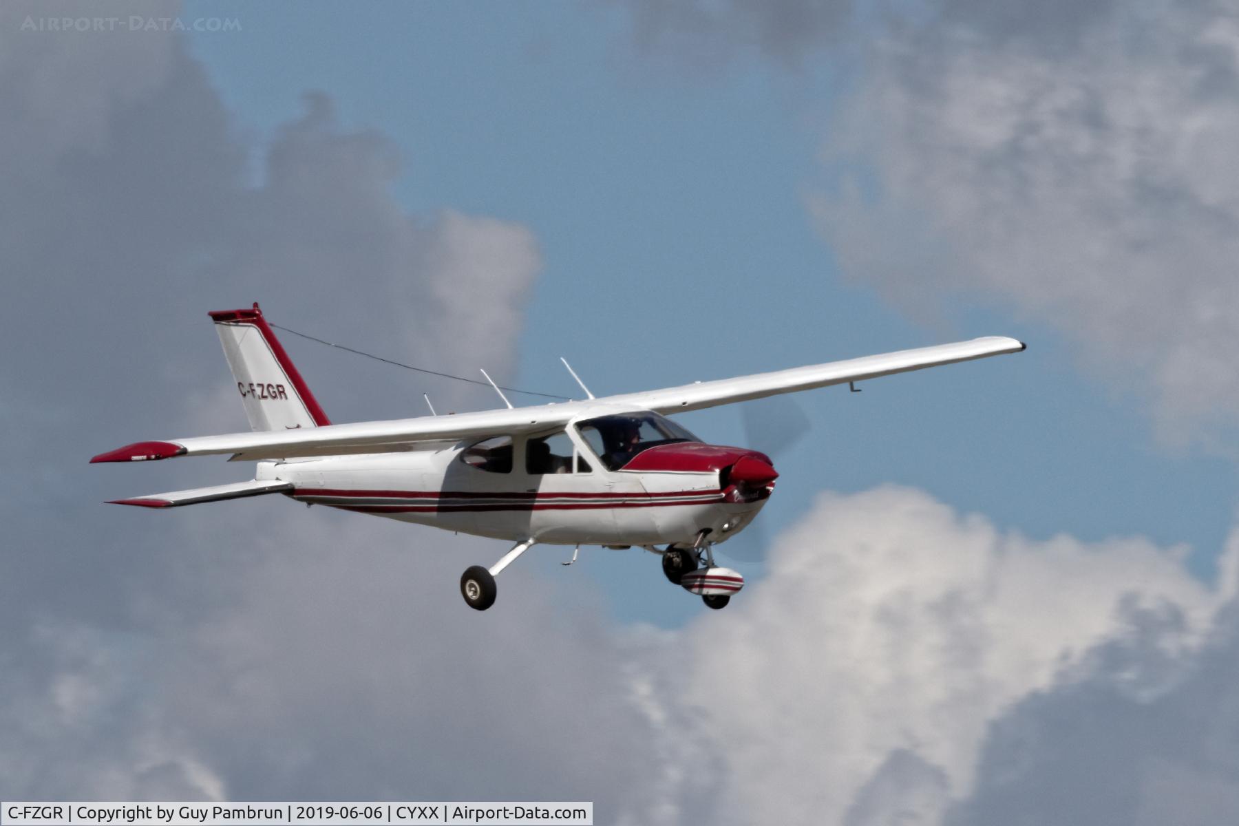 C-FZGR, 1970 Cessna 177B Cardinal C/N 17701566, Landing