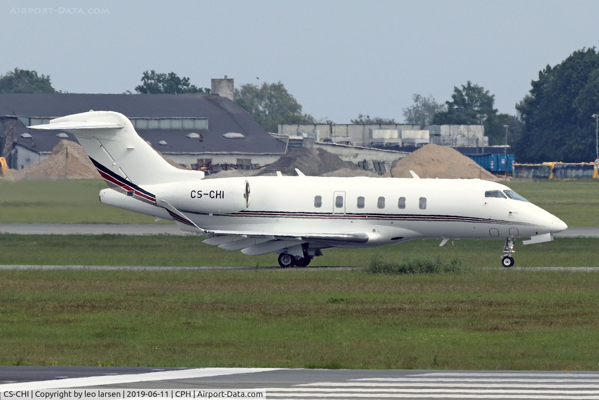 CS-CHI, 2019 Bombardier Challenger 350 (BD 100-1A10) C/N 20783, Copenhagen 11.6.2019