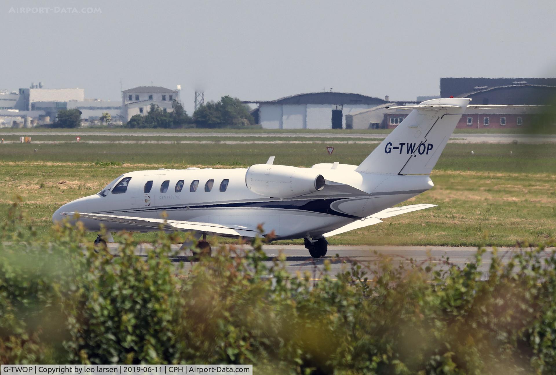 G-TWOP, 2008 Cessna 525A CitationJet CJ2+ C/N 525A-0397, Copenhagen 11.6.2019