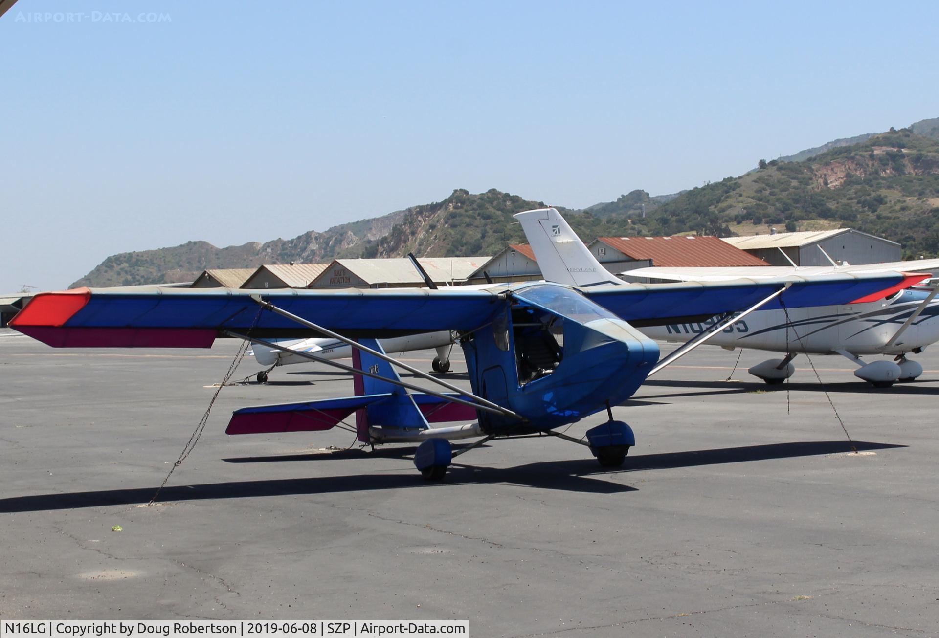 N16LG, 1997 Griffith Layton D LDG HAWK C/N 10LDG, 1997 GRIFFITH LDG HAWK, Rotax 503 DCDI two cylinder two-stroke 52 Hp pusher