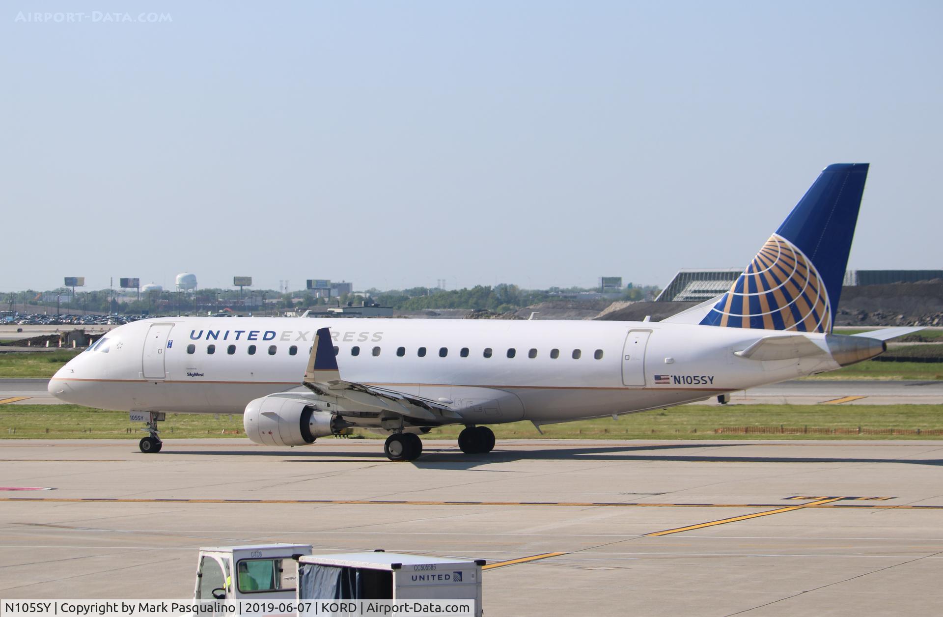 N105SY, 2014 Embraer 175LR (ERJ-170-200LR) C/N 17000395, ERJ-170-200LR