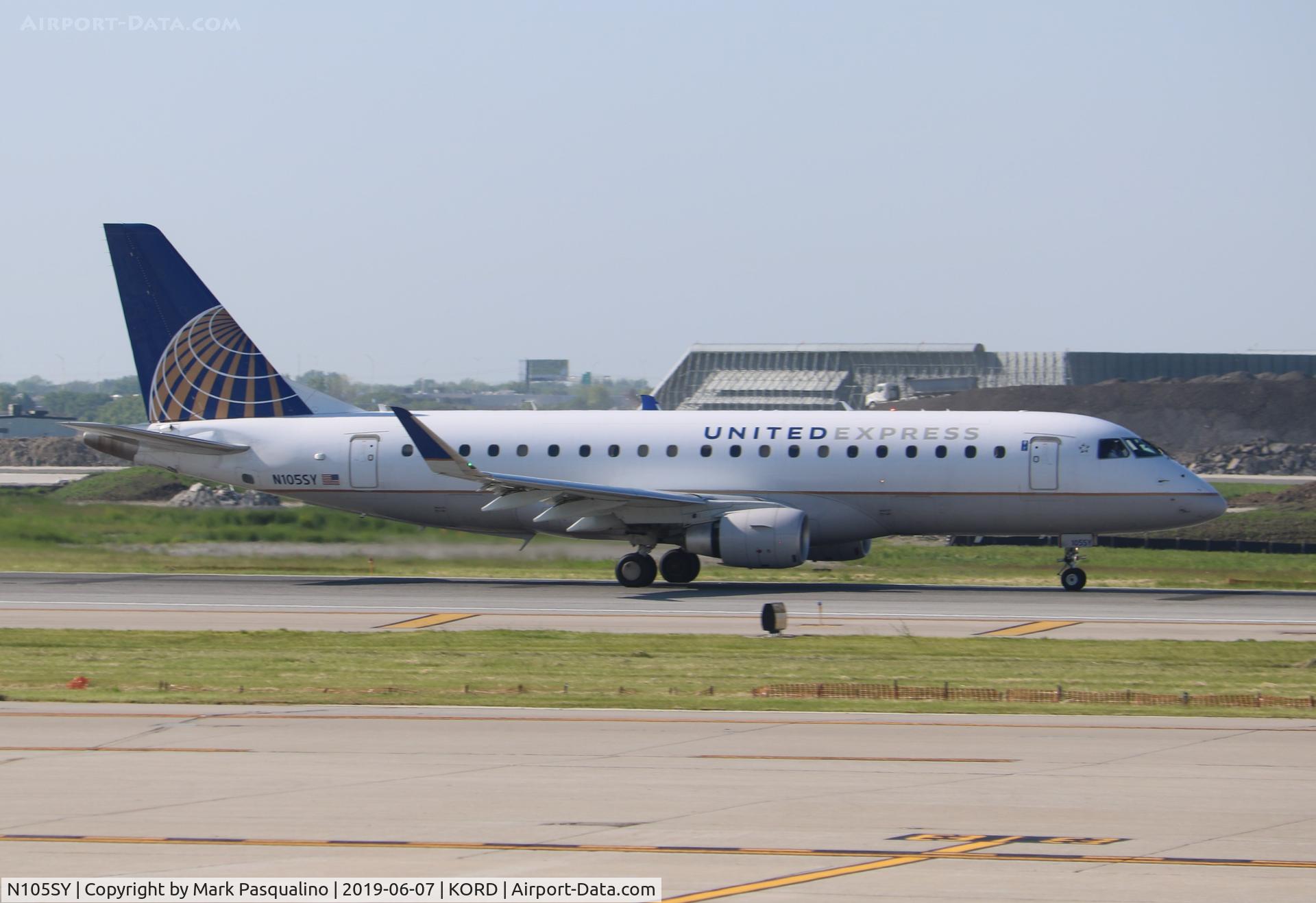 N105SY, 2014 Embraer 175LR (ERJ-170-200LR) C/N 17000395, ERJ-170-200LR