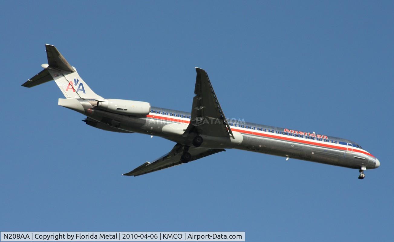 N208AA, 1983 McDonnell Douglas MD-82 (DC-9-82) C/N 49159, American