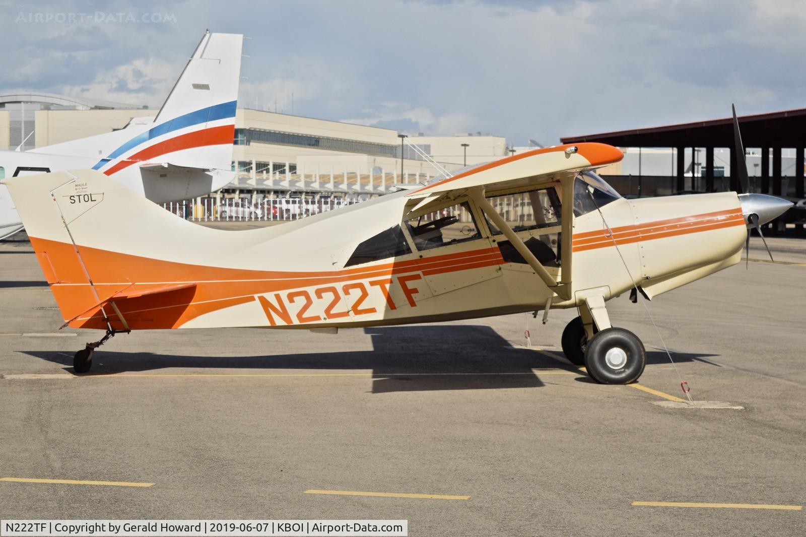 N222TF, 2002 Maule M-7-235C Orion C/N 25063C, Parked on the north GA ramp.