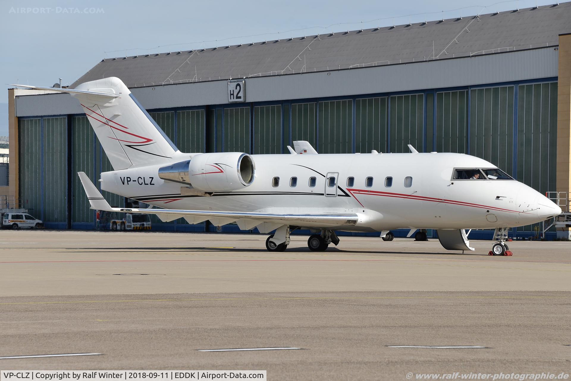 VP-CLZ, 1996 Canadair Challenger 601-3A (CL-600-2B16) C/N 5193, Canadair CL-600-2B16 Challenger CL-601-3R - LUK Lukoil Avia opby Aircraft Management - 5193 - VP-CLZ - 11.09.2018 - CGN