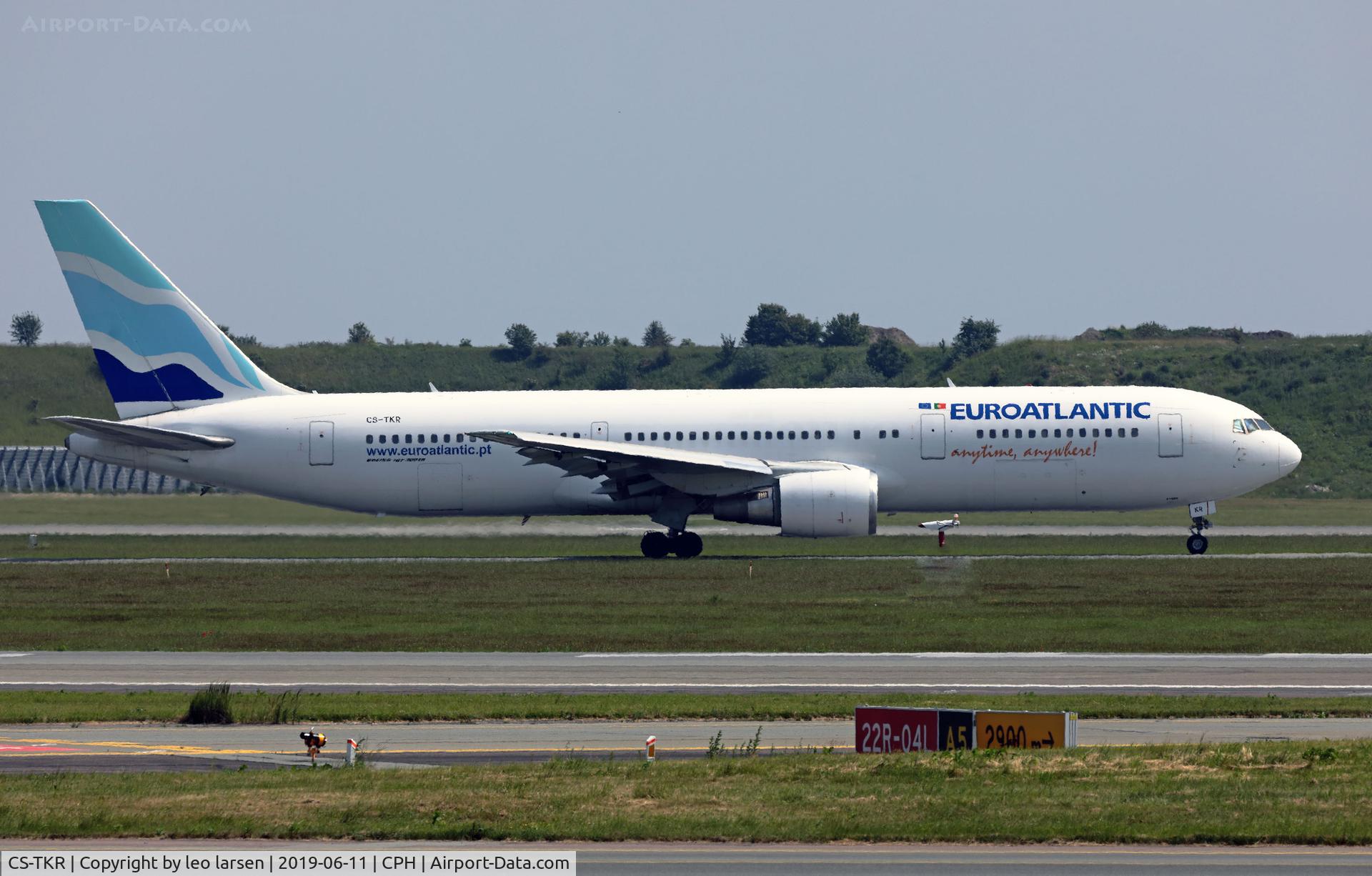 CS-TKR, 2001 Boeing 767-36N/ER C/N 30854, Copenhagen 11.6.2019