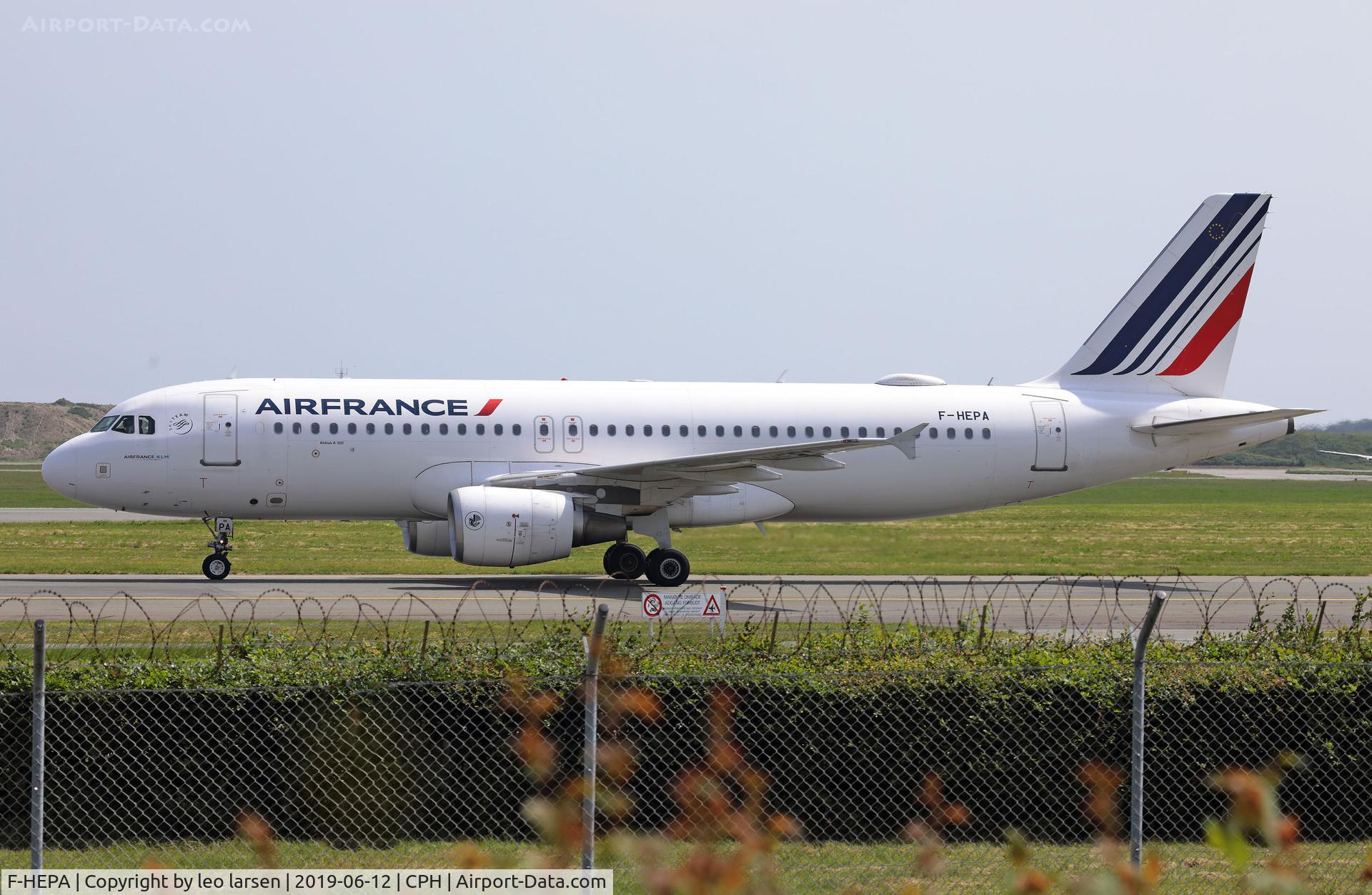 F-HEPA, 2009 Airbus A320-214 C/N 4139, Copenhagen 11.6.2019