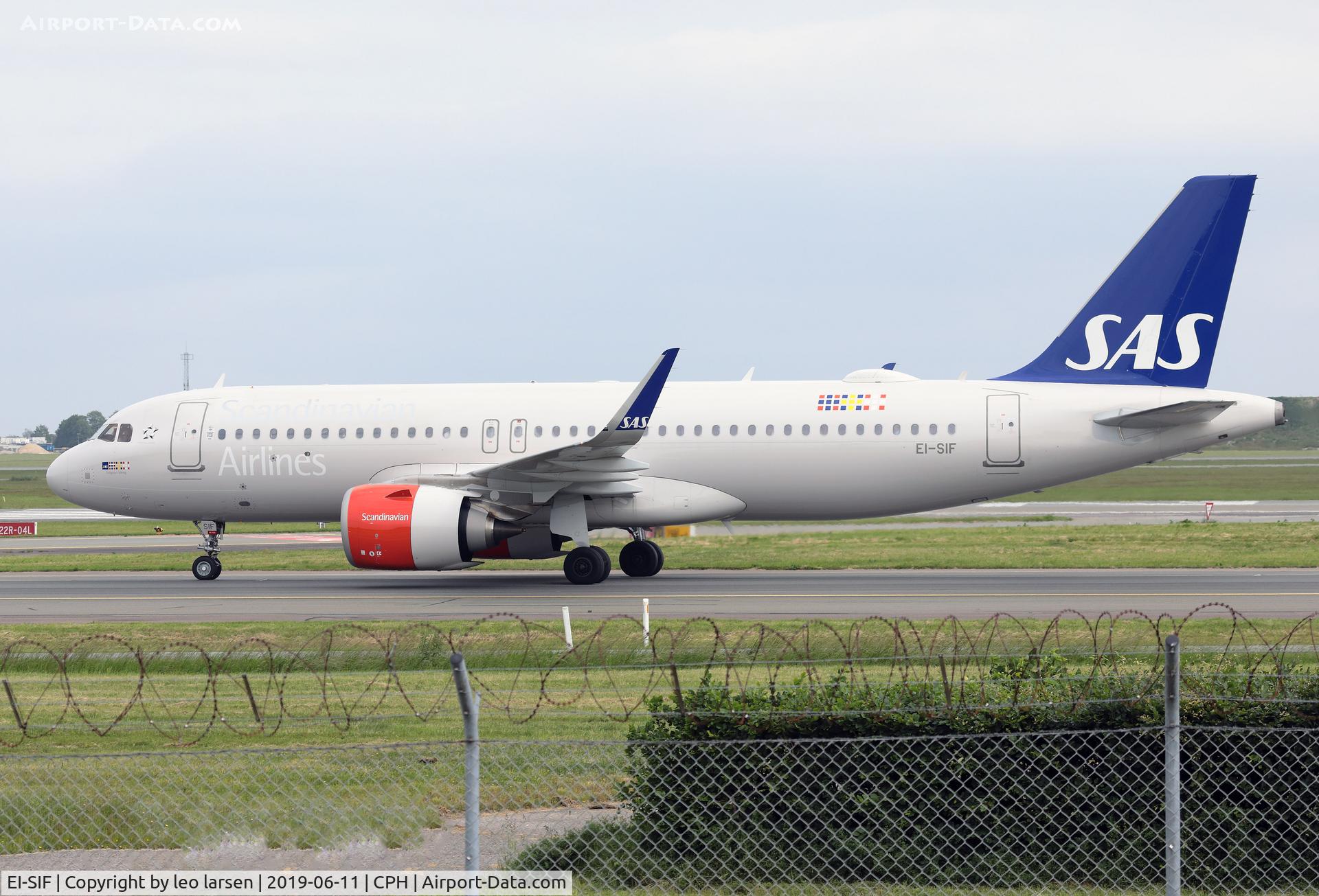 EI-SIF, 2018 Airbus A320-251N C/N 8109, Copenhagen 11.6.2019