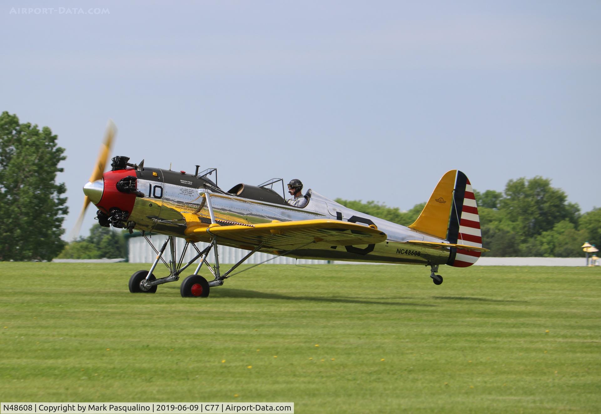 N48608, 1942 Ryan PT-22 Recruit (ST3KR) C/N 1905, Ryan PT-22