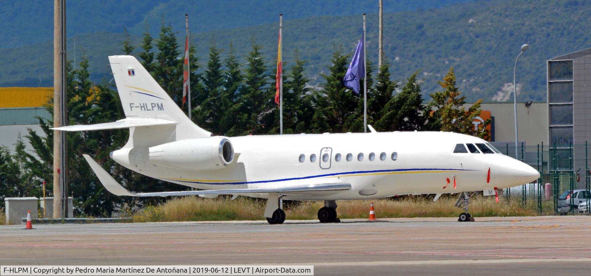 F-HLPM, 2014 Dassault Falcon 2000EX C/N 282, Aeropuerto de Foronda - Vitoria-Gasteiz - Euskadi - España