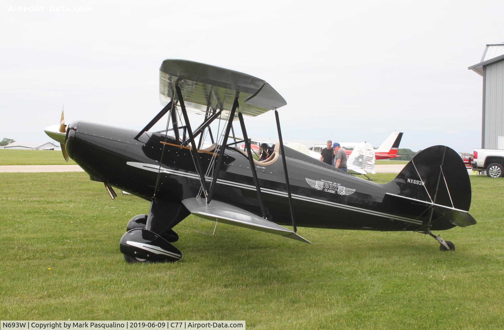 N693W, 2003 Hatz CB-1 Classic C/N 693, Hatz Classic