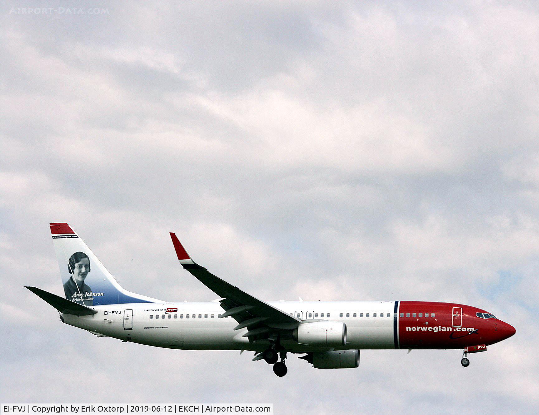 EI-FVJ, 2017 Boeing 737-8JP C/N 42275, EI-FVJ landing rw 04L
