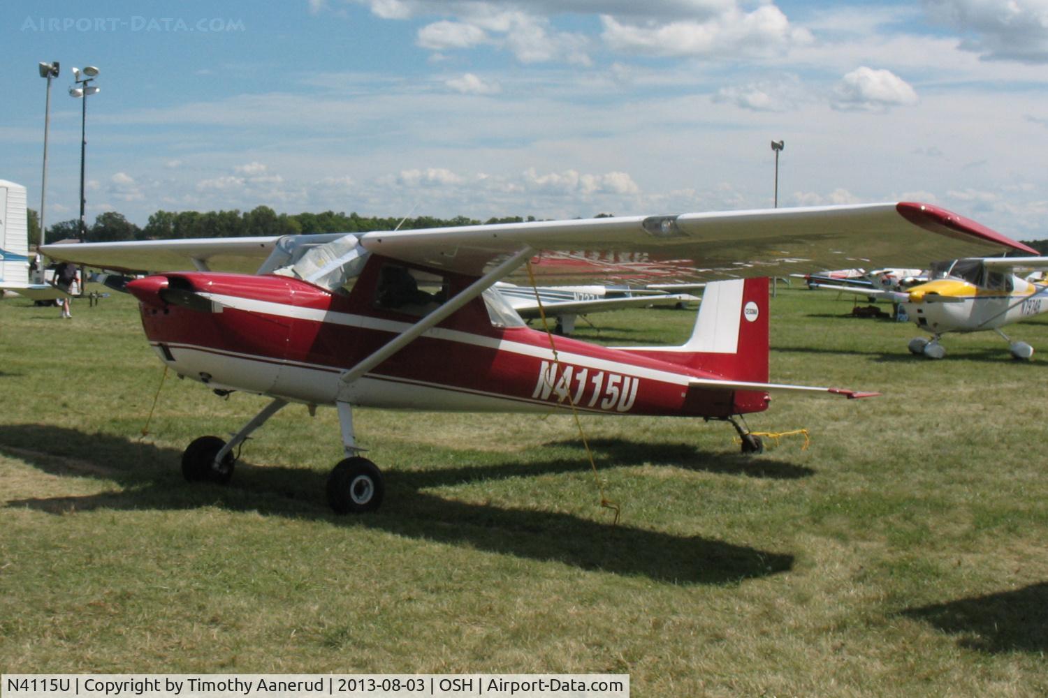N4115U, 1963 Cessna 150D C/N 15060115, 1963 Cessna 150D, c/n: 15060115