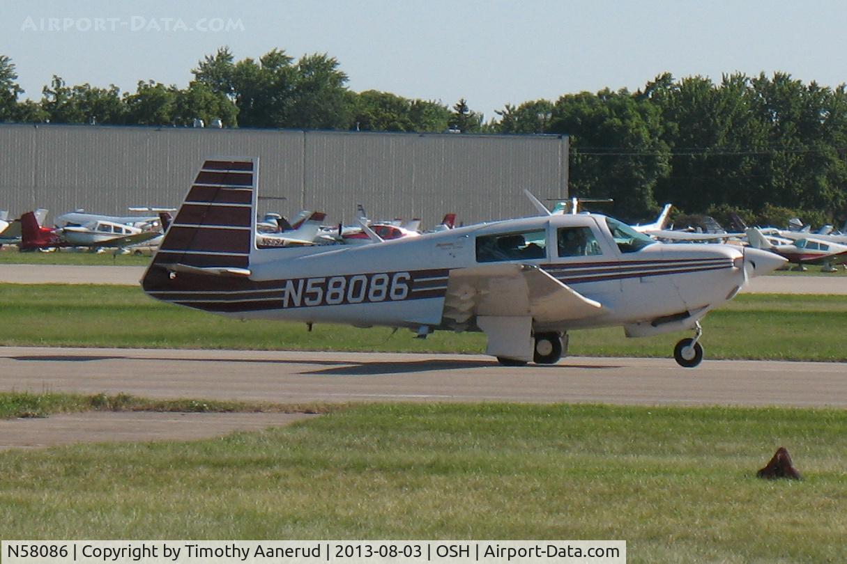 N58086, 1985 Mooney M20J 201 C/N 24-1552, 1985 Mooney M20J, c/n: 24-1552