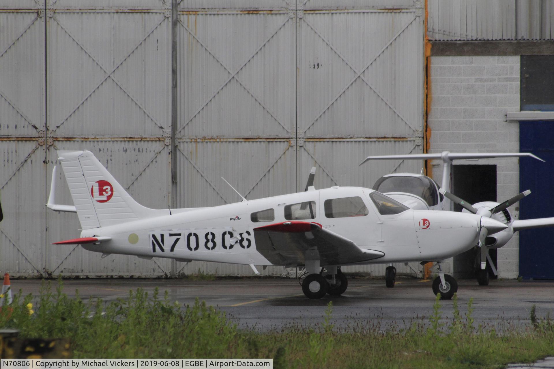 N70806, 2019 Piper PA-28-181 Archer TX C/N 2881134, outside hanger