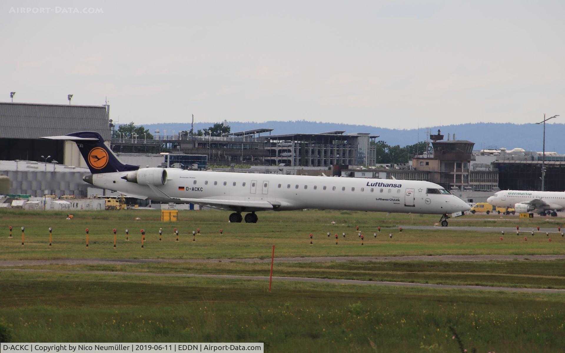 D-ACKC, 2006 Bombardier CRJ-900LR (CL-600-2D24) C/N 15078, Lufthansa CityLine departures in NUE