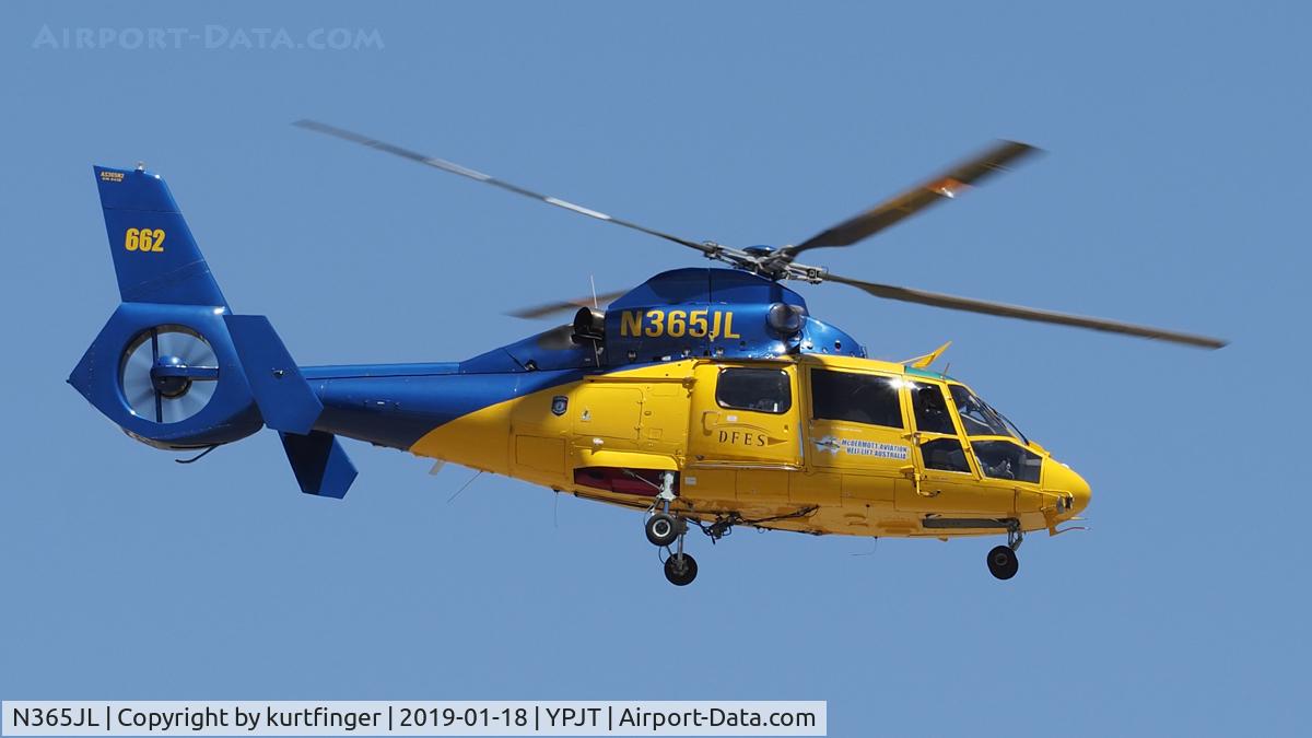 N365JL, Aerospatiale AS-365N-2 Dauphin C/N 6438, Aerospatiale AS 365 Dauphin N365Jl, YPJT 18/01/19.