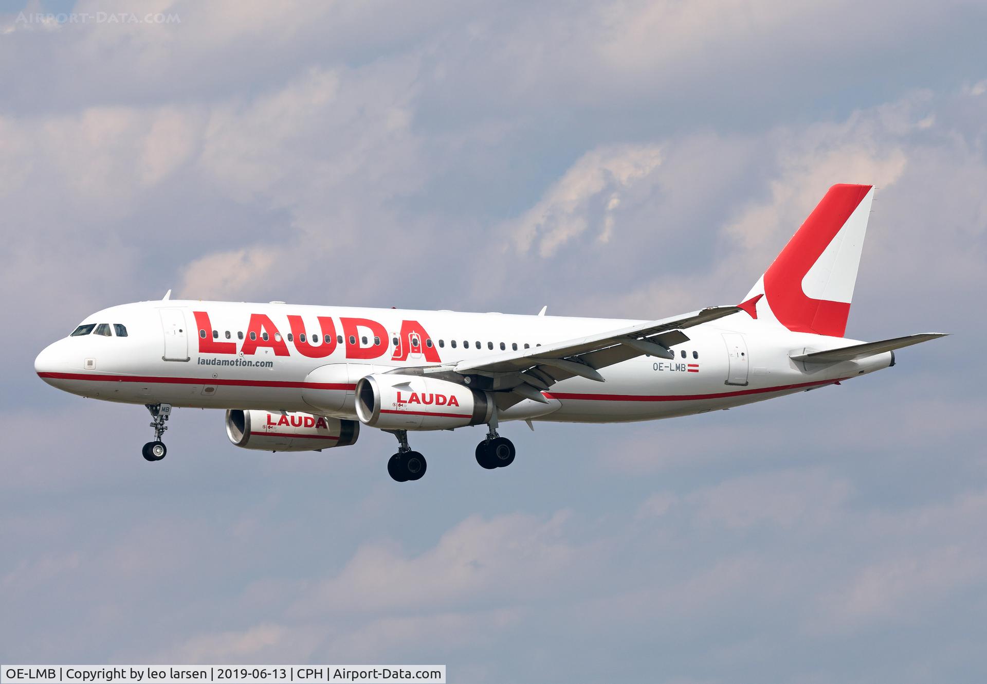 OE-LMB, 2006 Airbus A320-232 C/N 2859, Copenhagen 13.6.2019
