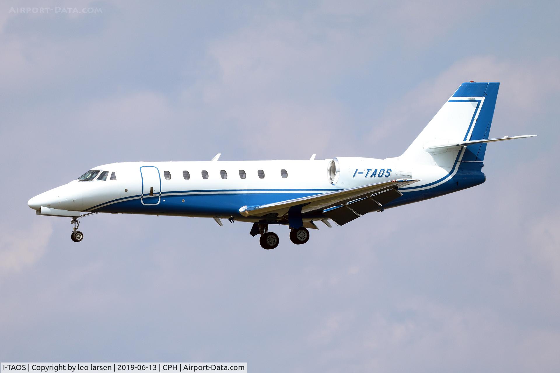 I-TAOS, 2010 Cessna 680 Citation Sovereign C/N 680-0309, Copenhagen 13.6.2019