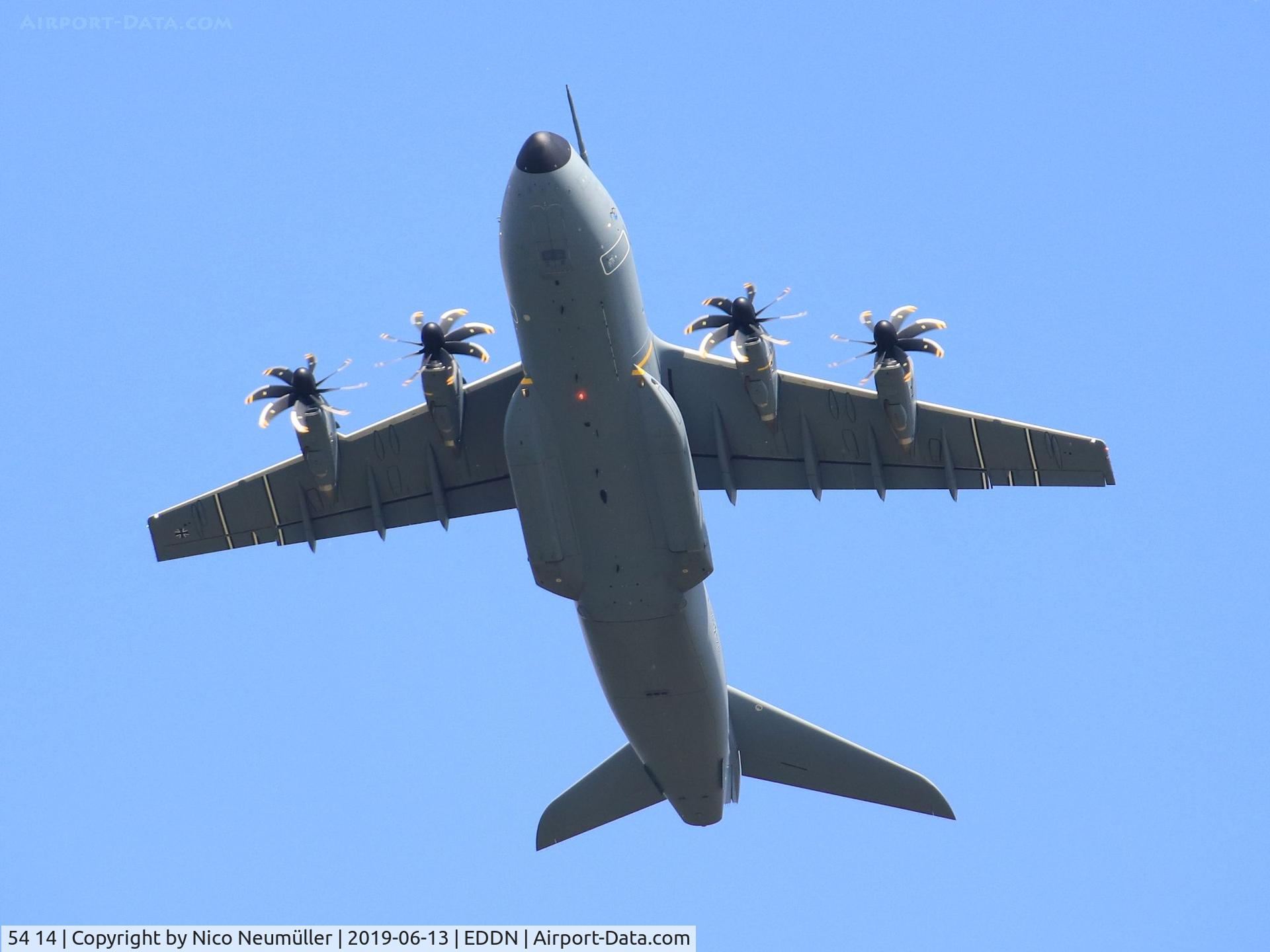 54 14, Airbus A400M-180 Atlas C/N 061, Airbus A400M of Luftwaffe (German Air Force) in NUE