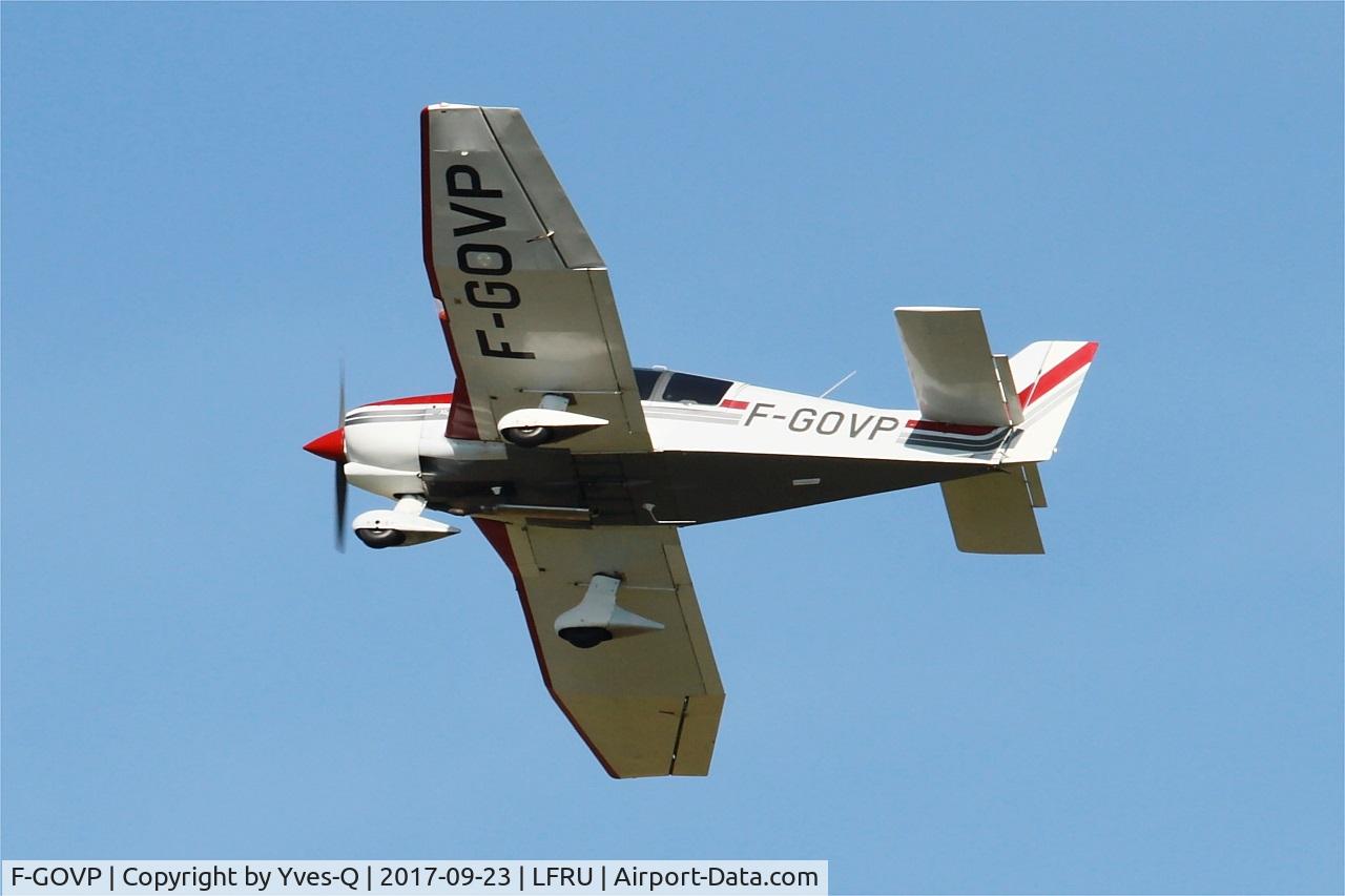 F-GOVP, Robin DR-400-180 Regent Regent C/N 2328, Robin DR-400-180 Regent, On display, Morlaix-Ploujean airport (LFRU-MXN) air show 2017