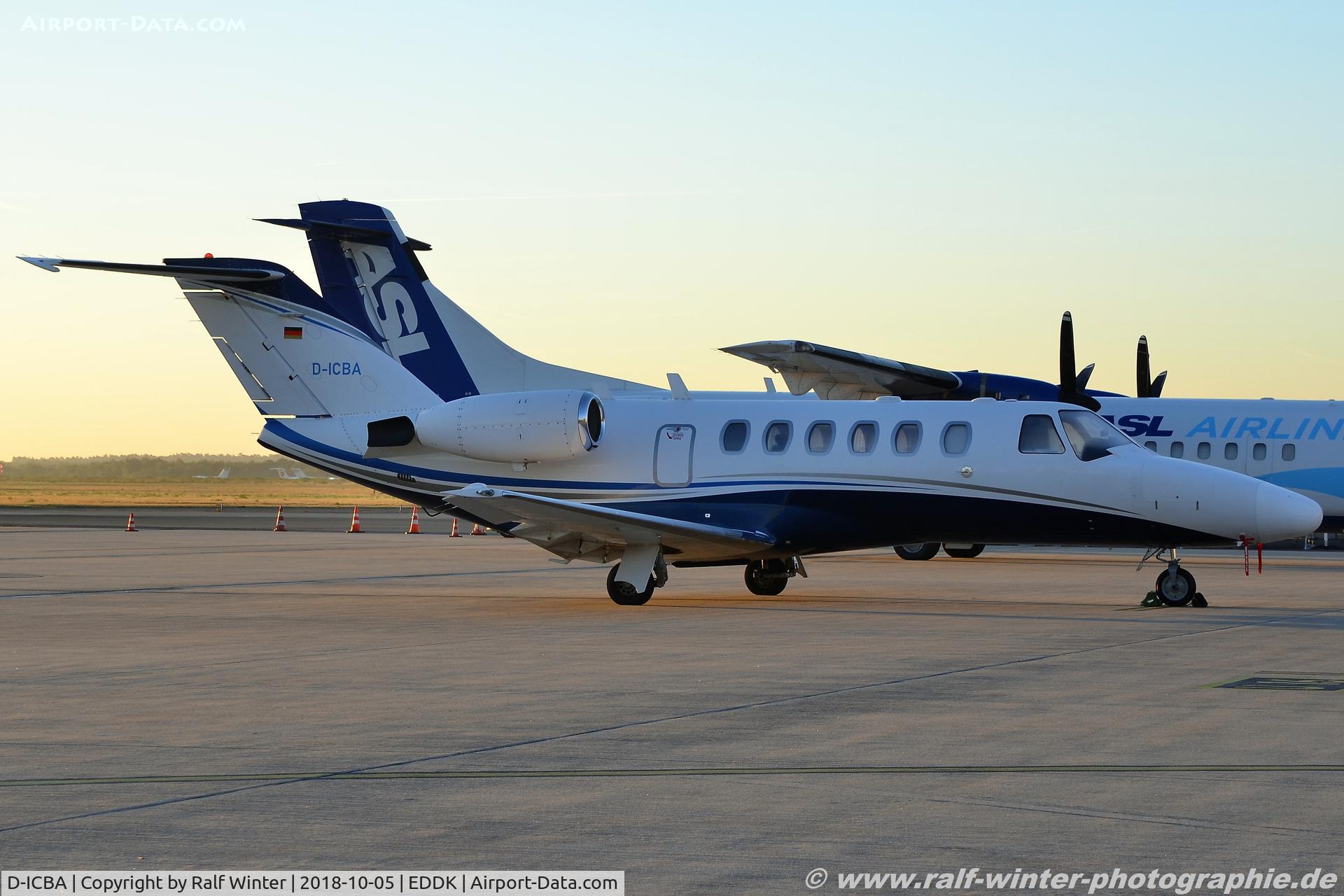 D-ICBA, 2004 Cessna 525A CitationJet CJ2 C/N 525A-0204, Cessna 525A CitationJet CJ2 - PAV ProAir Aviation GmbH - 525A0204 - D-ICBA - 05.10.2018 - CGN