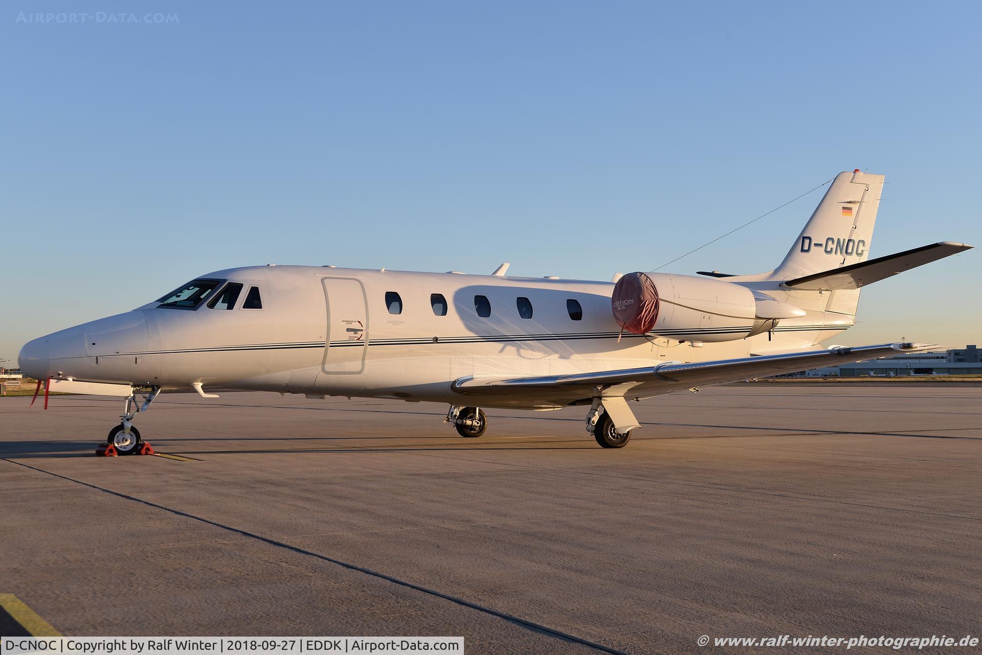 D-CNOC, 2008 Cessna 560XL Citation XLS C/N 560-5814, Cessna 560XL Citation XLS - ATL Atlas Air Service - 560-5814 - D-CNOC - 27.09.2018 - CGN