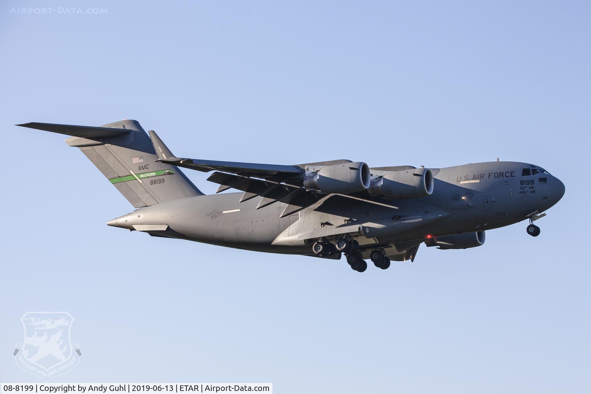 08-8199, 2009 Boeing C-17A Globemaster III C/N P-199, Boeing C-17A Globemaster III