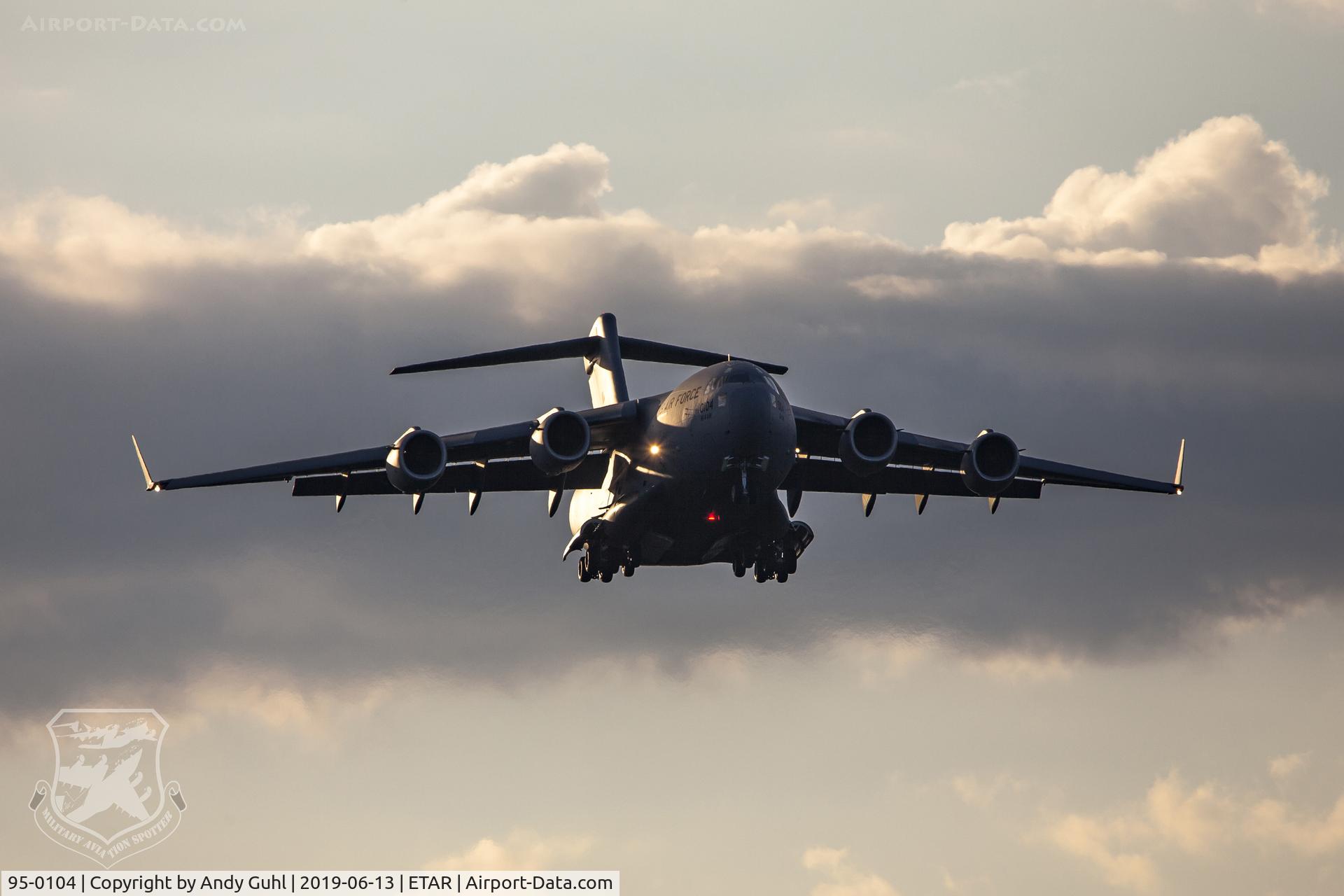 95-0104, 1995 McDonnell Douglas C-17A Globemaster III C/N P-29, Boeing C-17A Globemaster III