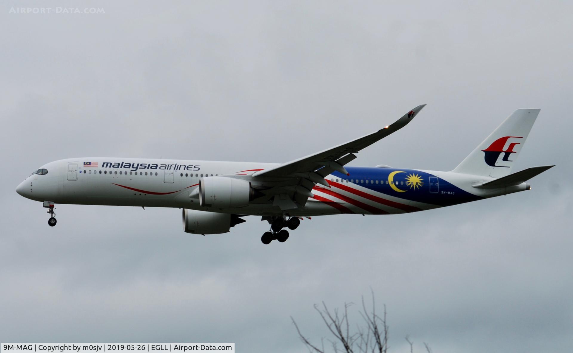 9M-MAG, 2018 Airbus A350-941 C/N 213, Taken from various locations around the 27L/R landing zones