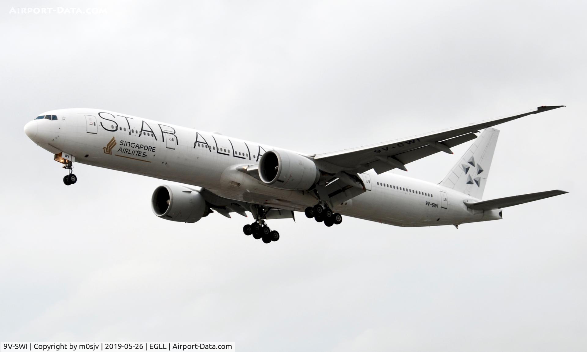 9V-SWI, 2007 Boeing 777-312/ER C/N 34574, Taken from various locations around the 27L/R landing zones