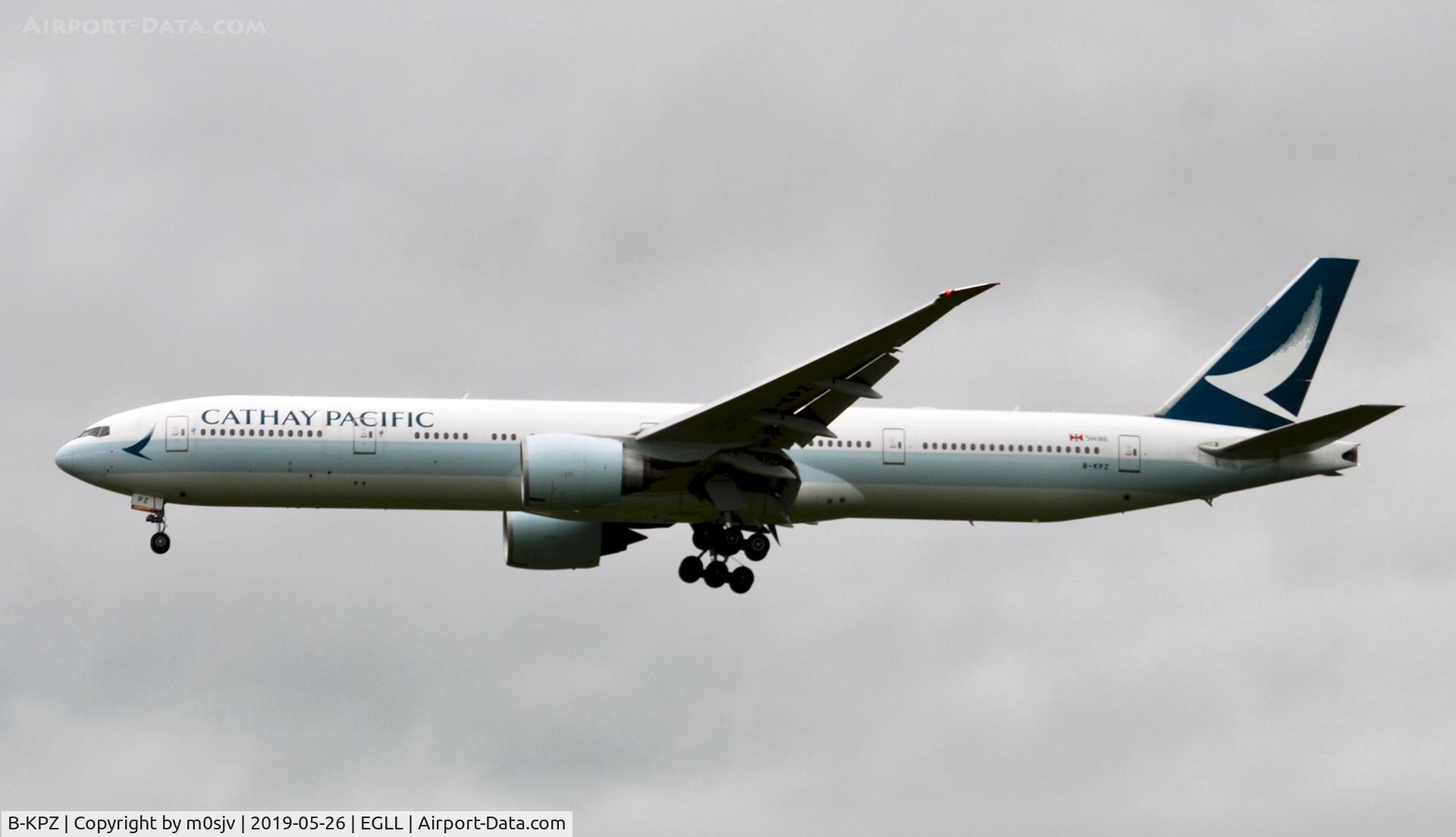 B-KPZ, 2012 Boeing 777-367/ER C/N 37900, Taken from various locations around the 27L/R landing zones