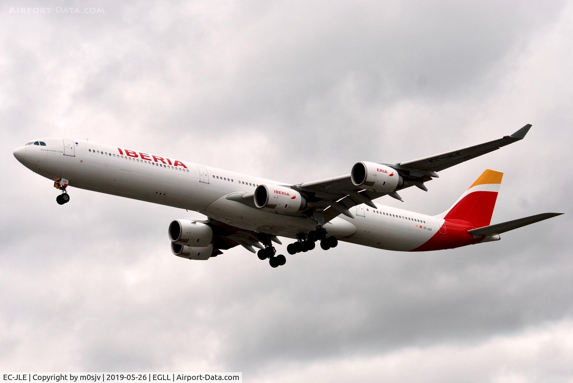 EC-JLE, 2005 Airbus A340-642 C/N 702, Taken from various locations around the 27L/R landing zones