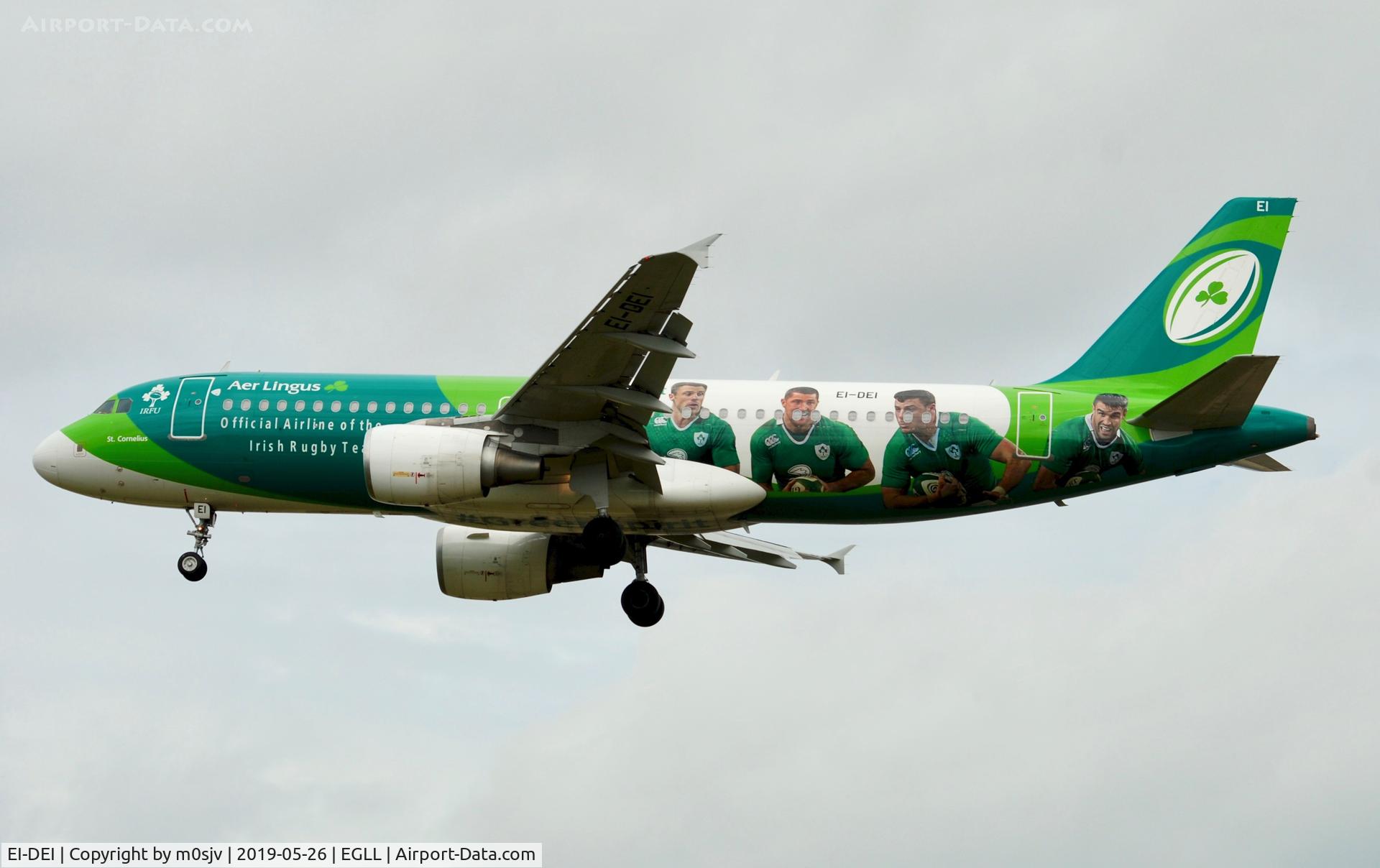 EI-DEI, 2005 Airbus A320-214 C/N 2374, Taken from various locations around the 27L/R landing zones