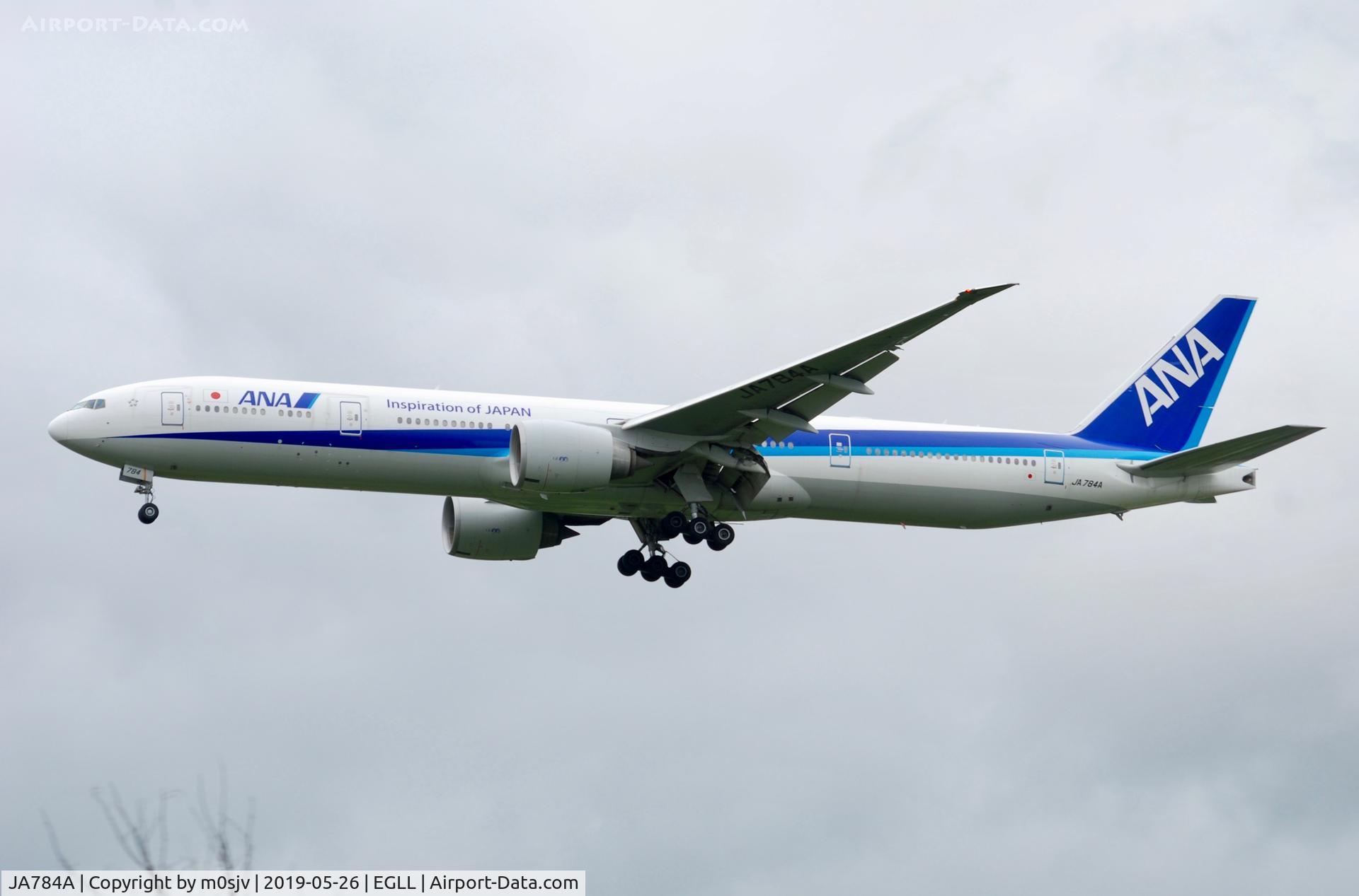 JA784A, 2009 Boeing 777-381/ER C/N 37950, Taken from various locations around the 27L/R landing zones
