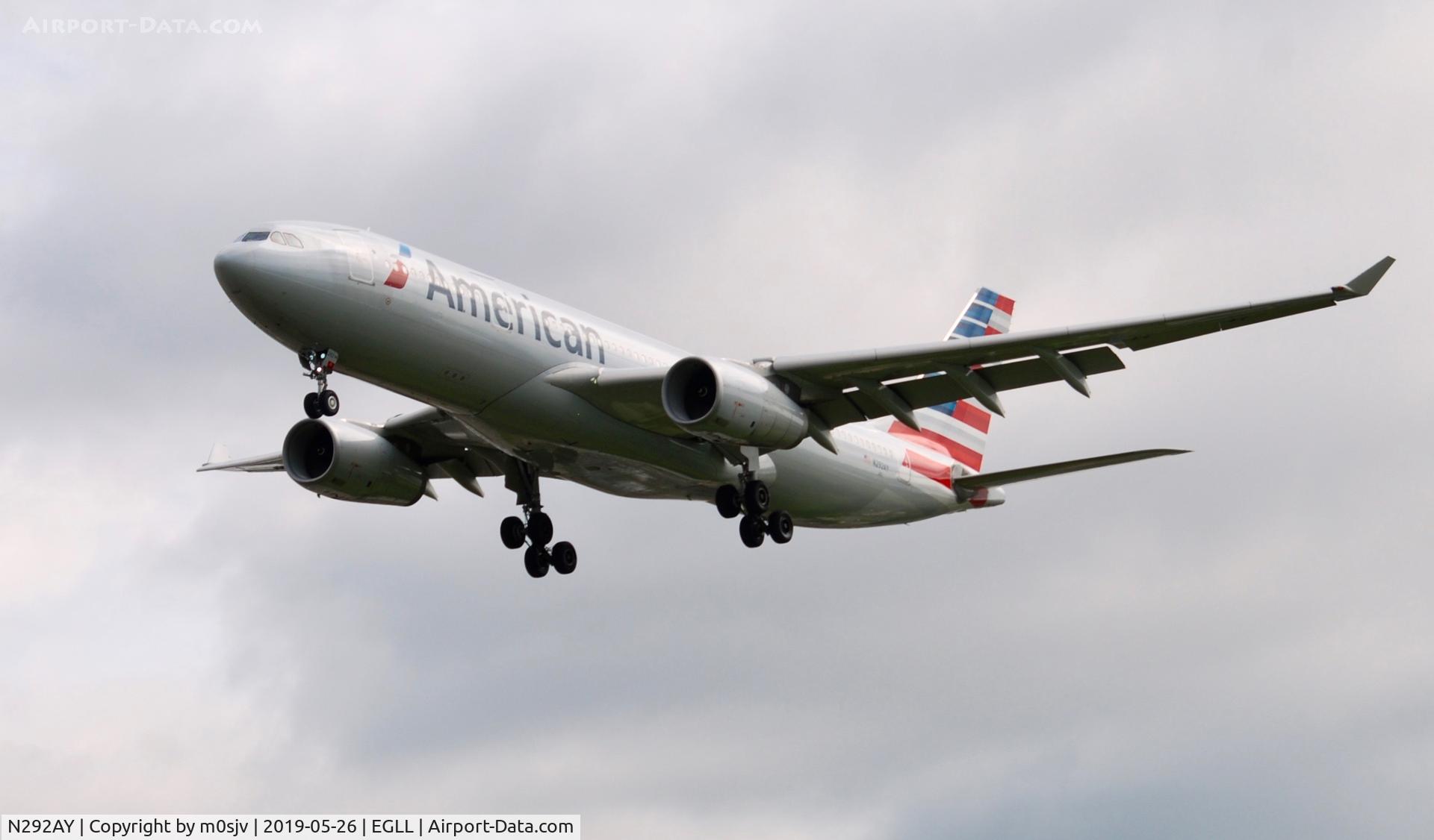 N292AY, 2014 Airbus A330-243 C/N 1512, Taken from various locations around the 27L/R landing zones