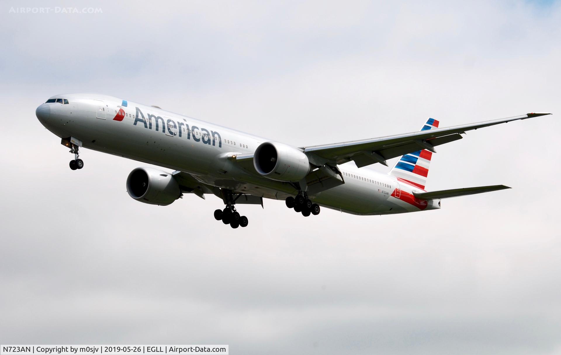 N723AN, 2013 Boeing 777-323/ER C/N 33125, Taken from various locations around the 27L/R landing zones
